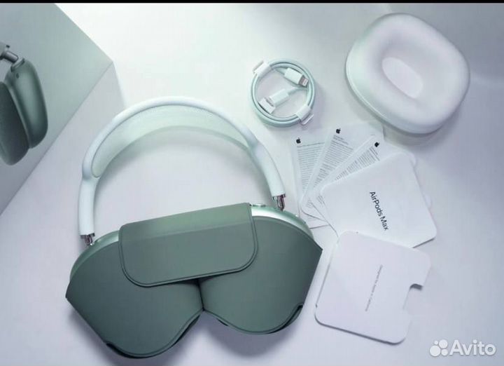 Беспроводные наушники AirPods Max зеленые