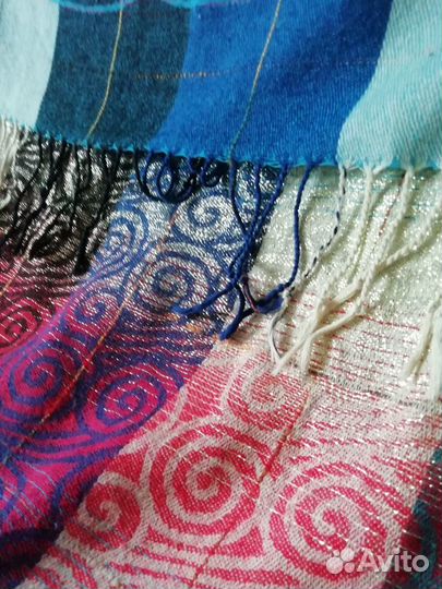 Палантин шарф платок с искрой