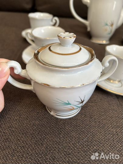 Сервиз кофейный Корея СССР