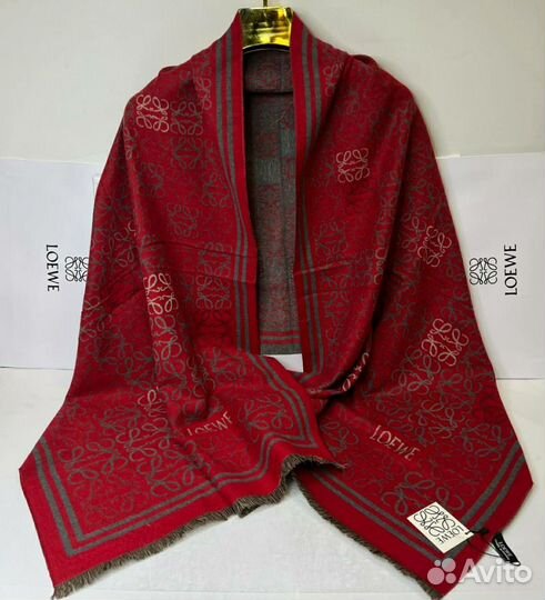 Палантин Кашемир Loewe теплый