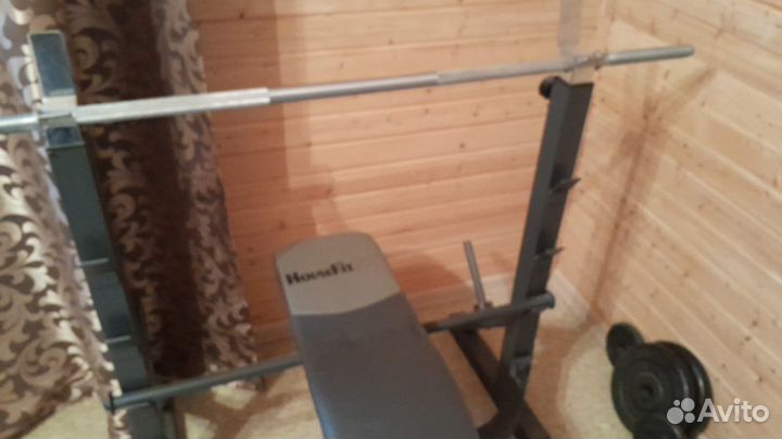Скамья для жима и пресса бу