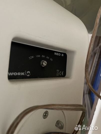 Подвесная акустическая система Work NEO 8 white