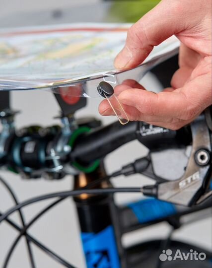 Велопланшет для ориентирования на велосипедах