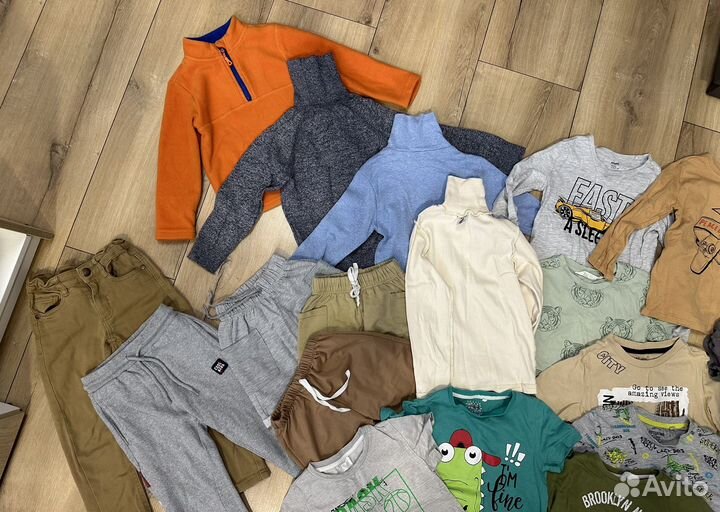 Вещи пакетом на мальчика 104 размер