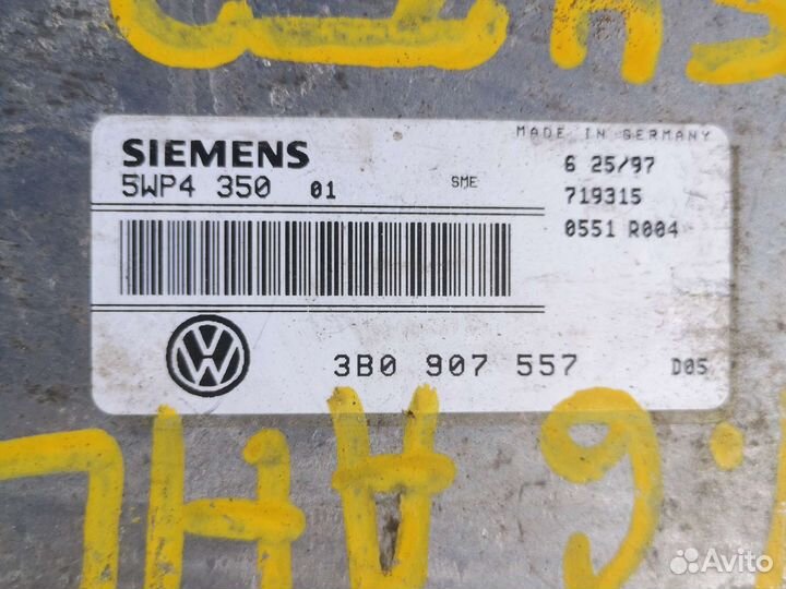 Эбу, VAG Passat B5 блок управления двс, мозги
