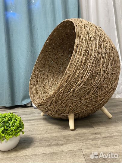 Лежанка домик для маленьких собаки кошек