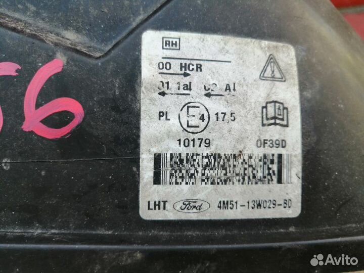 Фара правая Ford Focus 2 asda 1.4 duratec 1388