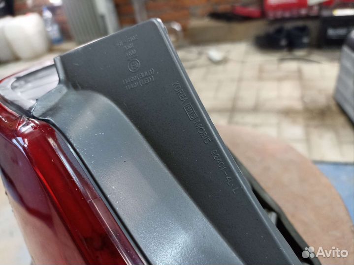 Фонарь левый оригинал солярис