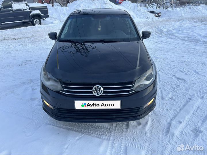 Volkswagen Polo 1.6 AT, 2016, 190 000 км