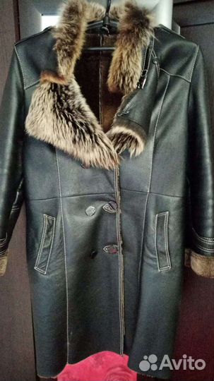 Дубленка натуральная женская 50 размер