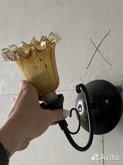 Настенный светильник бра 2 шт бу
