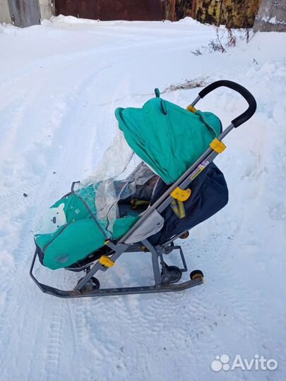 Коляска санки