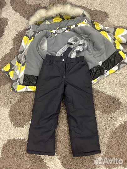 Зимний костюм для девочки 116