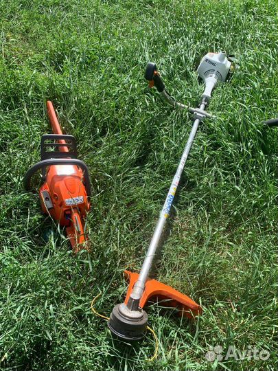 Аренда прокат бензокосы, бензопилы