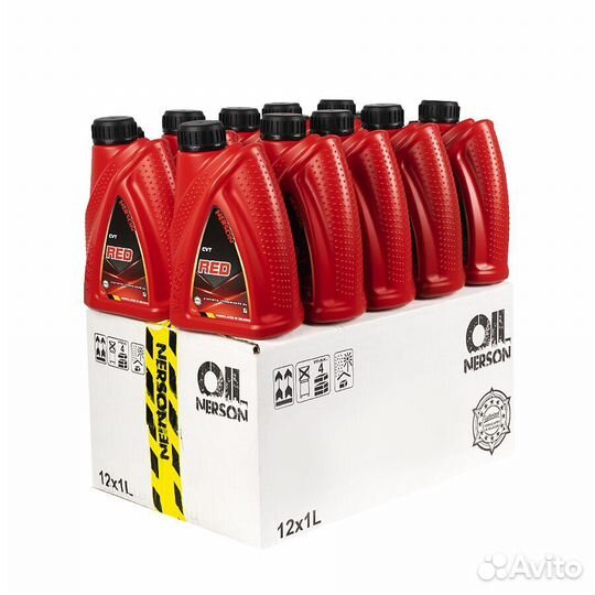 Трансмиссоннная жидкость OIL CVT RED synthetic