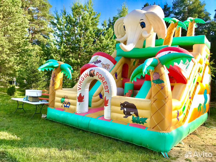 Батут в аренду надувной