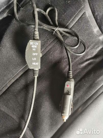 Накидка на сиденье с подогревом