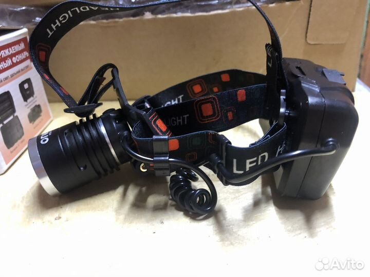 Фонарь налобный