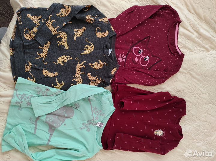 Вещи пакетом на девочку 98-104