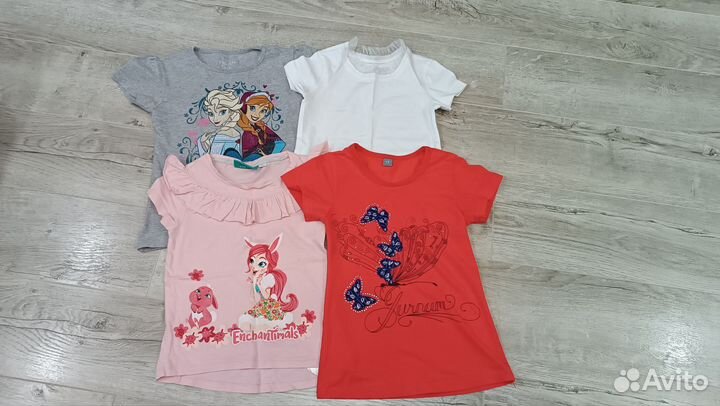 Пакет одежды на девочку 110-116 см