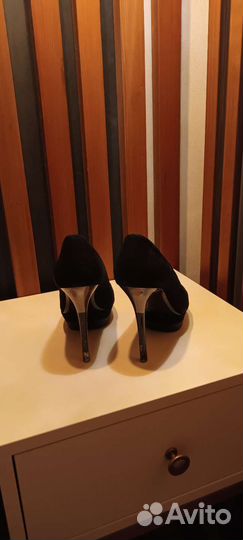 Туфли женские 38 размер, натуральная замша