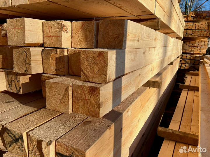 Доска обрезная 25х150х6000мм