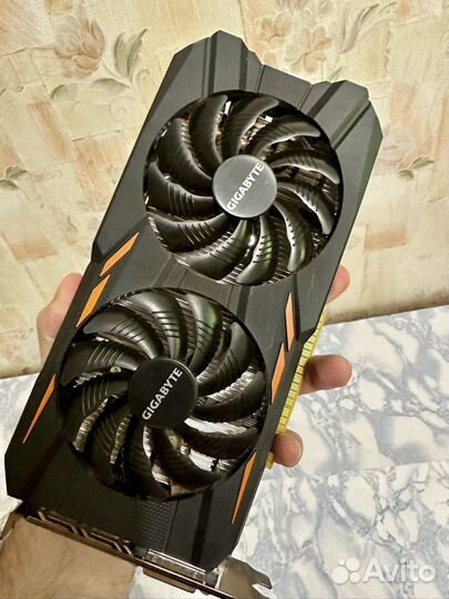 Видеокарта GeForce GTX 1050 Ti WF OC