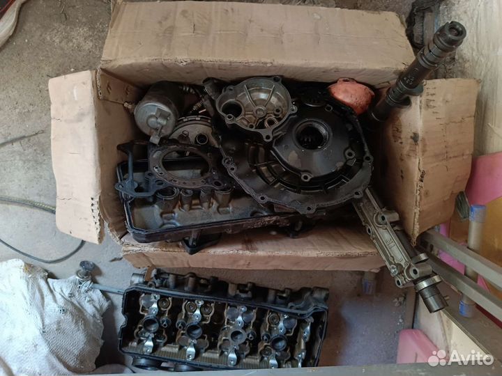 Двигатель suzuki gsxr 600 инжектор в сборе