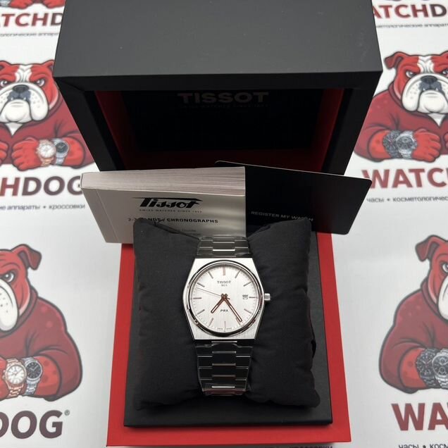 Часы Tissot Prx 35 мм белые