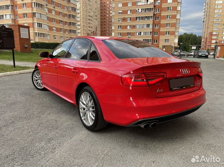 Audi A4 2.0 AMT, 2014, 88 300 км