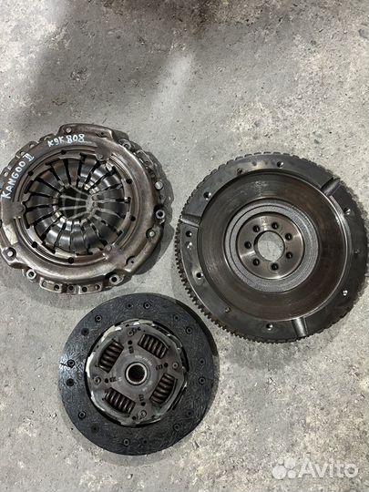 Маховик, диск, корзина Renault Kangoo ll 1.5dci