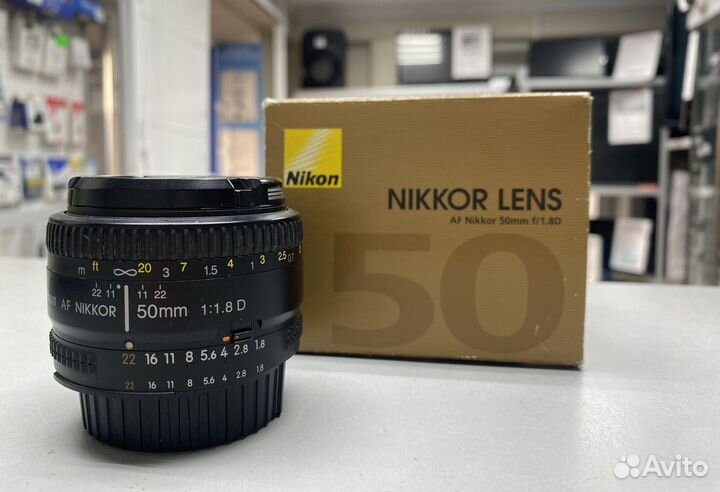 Объектив для Nikon AF Nikkor 50mm f/1.8D
