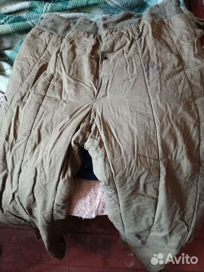 Брюки ватные