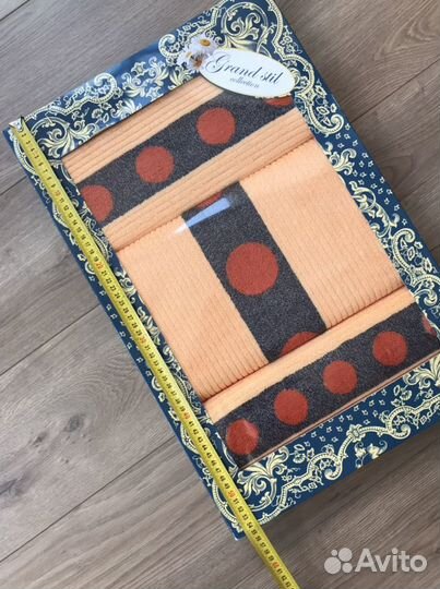 Подарок набор махровых полотенец