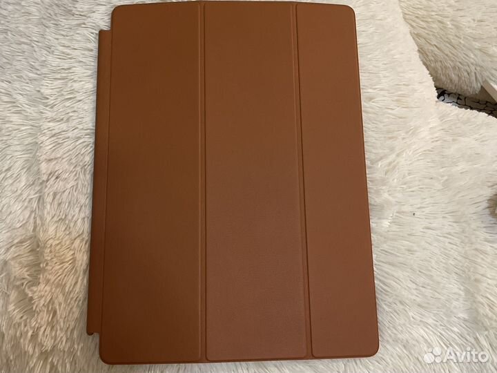 Чехол iPad pro 12.9 leather smart cover новый