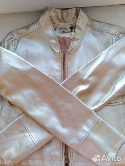 Куртка золотистая женская размер XS