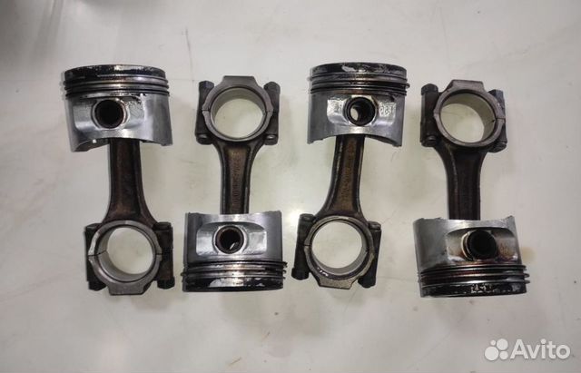 Поршень с шатуном ваз 2114