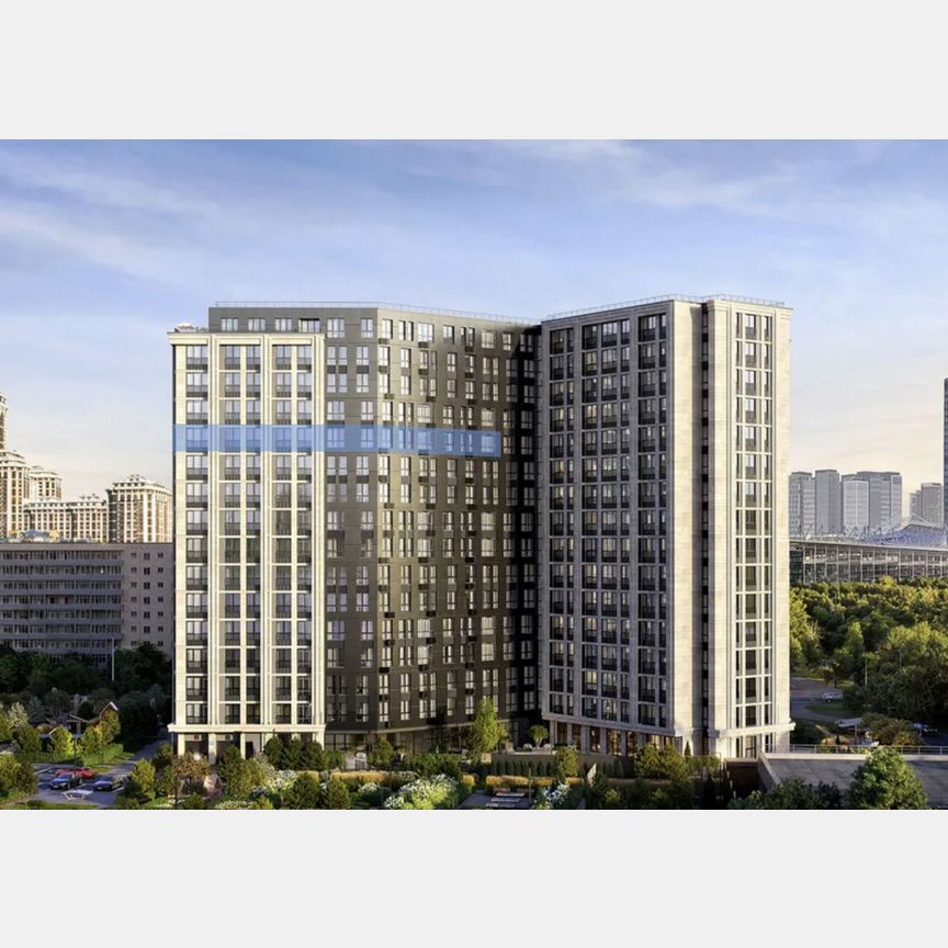 1-к. квартира, 37,3 м², 12/16 эт.