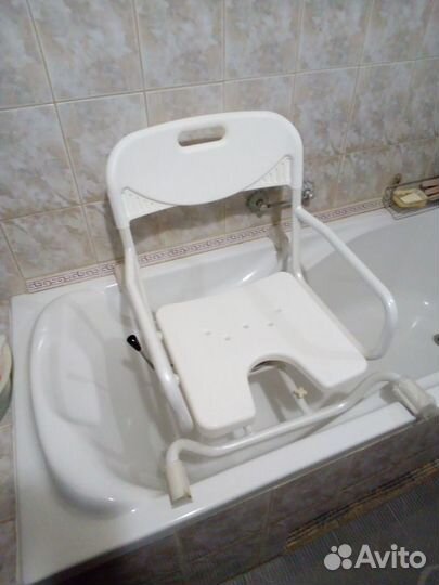 Сиденье для ванны с поручнями вращающийся nova