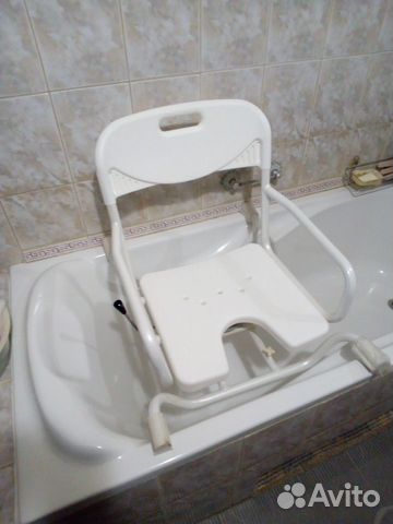 Сиденье для ванны с поручнями вращающийся nova