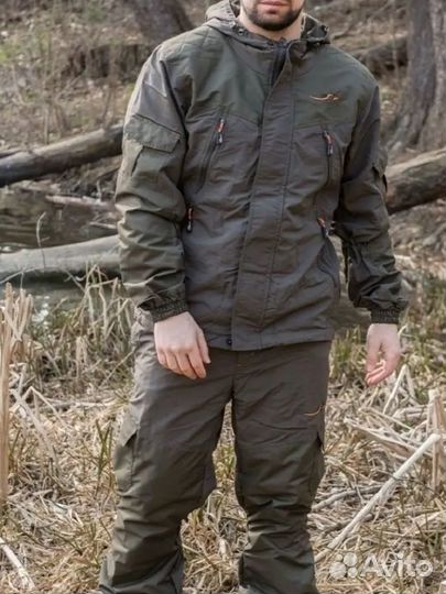 Костюм демисезонный на флисе Горка Тайгер