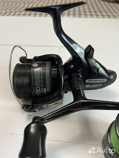 Катушка shimano baitrunner DL 4000 FA