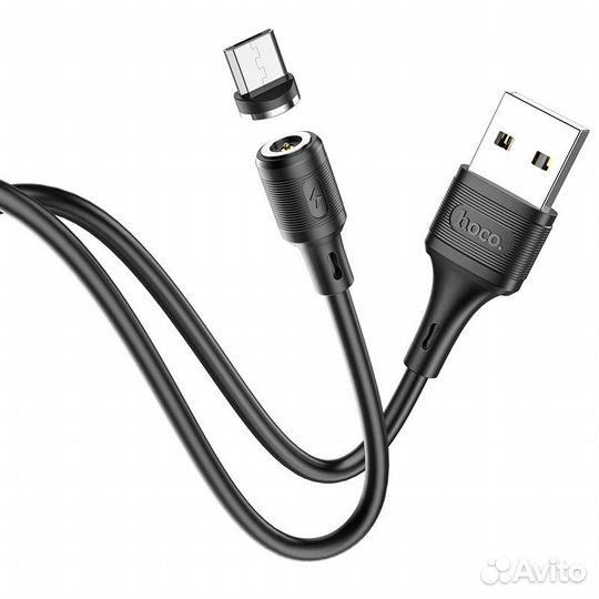 Магнитный кабель micro-Usb Hoco X52