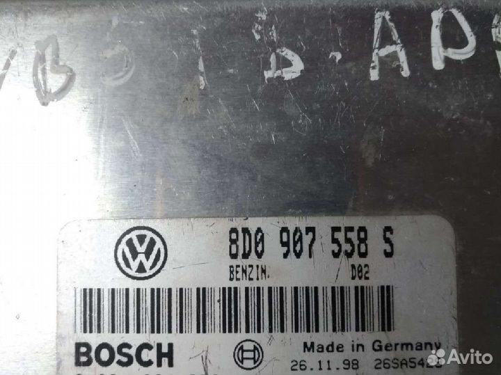 Эбу двигателя Volkswagen Passat B5 1.8 ADR