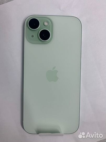 Смартфон Apple iPhone 15 A3092 зеленый 128GB
