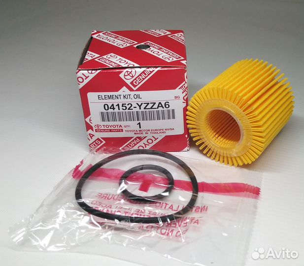 Фильтр масляный Toyota 04152-yzza6
