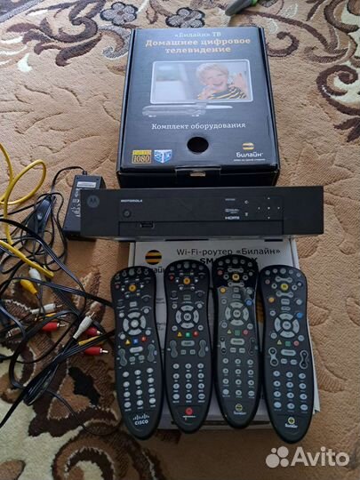Приставка iptv билайн, роутер Билайн,пульт Билайн
