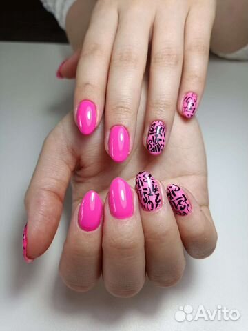 Маникюр с покрытием гель лак