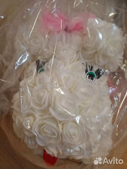 Игрушка из роз