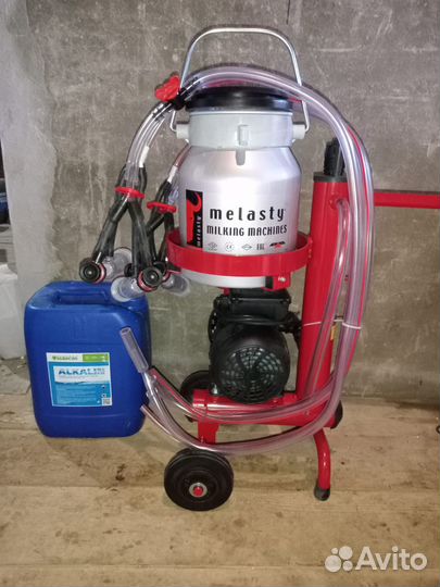 Доильный аппарат для коз и крс 